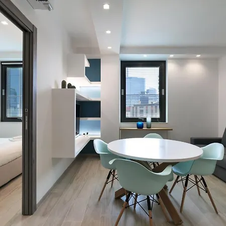 Moderno Bilocale Con Vista Skyline Nel Quartiere Isola 8c - Contempora Apartamento *